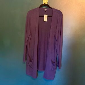 Brand new with tags Torrid navy cardigan size 1